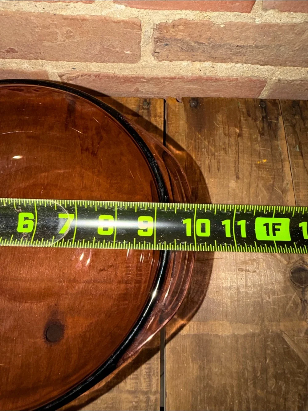 Pyrex classic amber